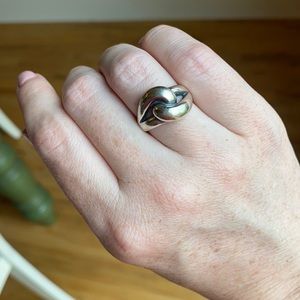 JAMES AVERY size 7 Cadena Knot ring 925 RETIRED